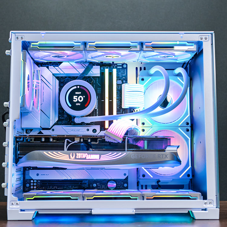Aura Extreme LCD White | Cataclysm Computers